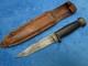 Vintage Original Ww2 Usn Mark 1 Dagger Pal Rh-35 Fighting Knife And Sheath