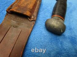 Vintage Original Ww2 Usn Mark 1 Dagger Pal Rh-35 Fighting Knife And Sheath