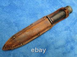 Vintage Original Ww2 Usn Mark 1 Dagger Pal Rh-35 Fighting Knife And Sheath