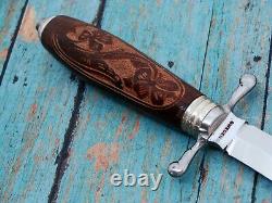 Vintage P Holmberg Eskilstuna Sweden Puukko Dagger Dirk Knife Set Knives