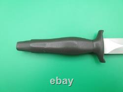 Vintage Parker Brothers Combo Edge Dagger Fixed Blade Knife Sheath Japan 12