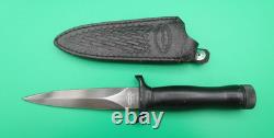 Vintage Parker Brothers Dagger Boot Fixed Blade Knife with Sheath Survival Japan