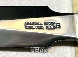 Vintage Randall Model 2/6 Combat Boot Dagger Dirk Knife Original Sheath Mint