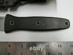 Vintage Rare Blackjack Fighting Knife Fixed Blade Blackmoor 2000 Dagger USA Made