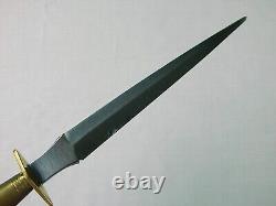 Vintage Replica of Antique Spanish Spain Fighting Knife Dagger with Box