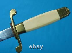 Vintage Replica of Soviet Russian USSR WW2 Dagger Fighting Knife with Scabbard