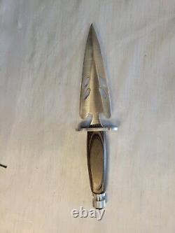 Vintage SABURO Handmade Japan Knife Dagger Ace Of Spades Ultimate Trump Card 12