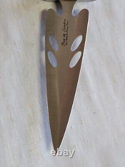 Vintage SABURO Handmade Japan Knife Dagger Ace Of Spades Ultimate Trump Card 12