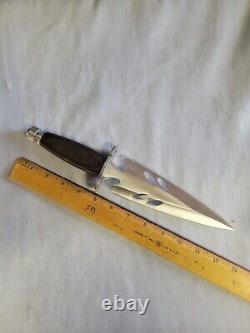 Vintage SABURO Handmade Japan Knife Dagger Ace Of Spades Ultimate Trump Card 12