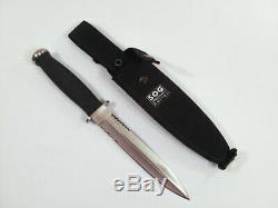 Vintage SOG SEKI Desert Dagger S25 Tactical Combat Knife, MINT, VERY RARE