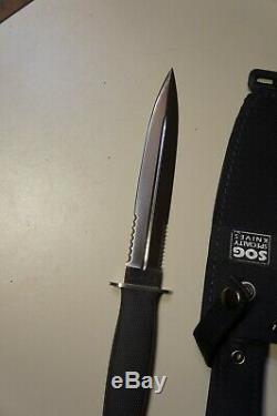 Vintage SOG SEKI Desert Dagger S25 Tactical Combat Knife RARE