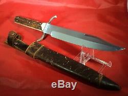 Vintage Solingen German Fighting Self-protection Hunting Dagger Knife Hoffritz