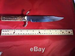 Vintage Solingen German Fighting Self-protection Hunting Dagger Knife Hoffritz