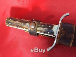 Vintage Solingen German Fighting Self-protection Hunting Dagger Knife Hoffritz