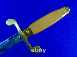 Vintage Soviet Russian Russia USSR Army Dagger Fighting Knife with Scabbard