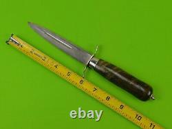 Vintage Swedish Sweden Hunting Fighting Knife Dagger with Scabbard