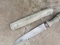 Vintage Tibetan Bhutanese Fighting Dagger Knife