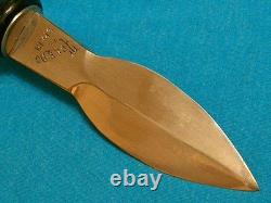 Vintage Toledo Spain Bull Fighting Weapons Dirk Dagger Stiletto Survival Knife