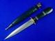 Vintage Turkish Turkey Custom Made Dagger Fighting Knife With Scabbard