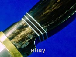 Vintage Turkish Turkey Custom Made Dagger Fighting Knife with Scabbard