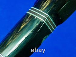 Vintage Turkish Turkey Custom Made Dagger Fighting Knife with Scabbard