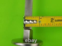 Vintage US Custom Made Medieval Style Rondel Dagger Fighting Knife with Sheath