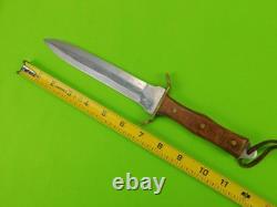 Vintage US WW2 Theater Custom Made Handmade Fighting Knife Dagger with Sheath