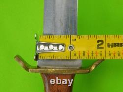 Vintage US WW2 Theater Custom Made Handmade Fighting Knife Dagger with Sheath