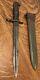 Vintage Uncut Wwii Us Afh M1 Garand Bayonet Combat Knife Dagger With Sheath