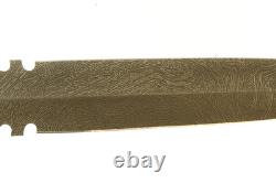 Vintage United Bone Handle Iron Cross Dagger Knife UC328 Sheath & Box 14 5/8