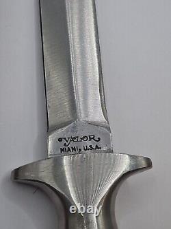 Vintage Valor Miami, USA Stainless 373 Dagger Seki Japan Hand Made