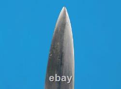 Vintage Very Rare Brazilian Brazil Air Force Dagger Fighting Knife with Scabbard