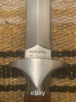 Vintage Vietnam Era Valor Miami Fl. #373 Commando Boot Fighting Dagger Knife