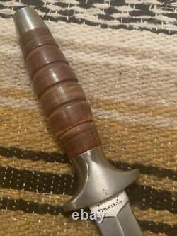 Vintage Vietnam Era Valor Miami Fl. #373 Commando Boot Fighting Dagger Knife