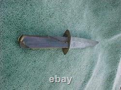 Vintage WWll Handmade THEATER Fixed Blade Fighting Knife 9-1/2 Dagger