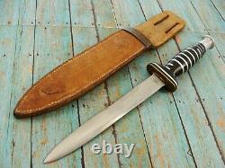 Vintage Ww II German Theater Trench Art Combat Commando Dagger Dirk Knife Knives