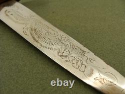 Vintage Ww2 German Fist Pommel Dragon Combat Fighting Dagger Dirk Knife Knives