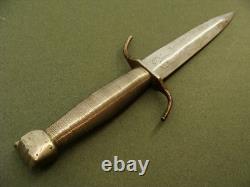 Vintage Ww2 German Fist Pommel Dragon Combat Fighting Dagger Dirk Knife Knives
