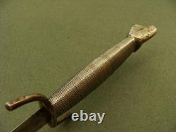 Vintage Ww2 German Fist Pommel Dragon Combat Fighting Dagger Dirk Knife Knives