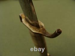 Vintage Ww2 German Fist Pommel Dragon Combat Fighting Dagger Dirk Knife Knives