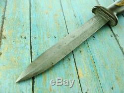 Vintage Ww2 Utica Us M3 Fighting Trench Theater Commando Dagger Combat Knife