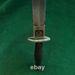 Vintage fairbairn sykes commando british fighting wood handle knife dagger