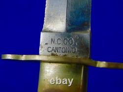 VintageAntique Old US Small Fighting Knife Dagger