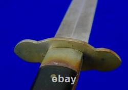 VintageAntique Old US Small Fighting Knife Dagger