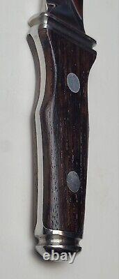 Vtg 1977 A. G. Russell Springdale Ark Sting Boot Dagger Knife with Sheath USA RARE