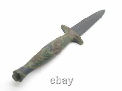 Vtg Fukuta Camo Seki Japan AUS6A Fairbairn Sykes Commando Combat Dagger Knife