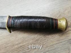 Vtg Ww2 British Taylor Eye Witness Sheffield Combat Trench Fighting Dagger Knife