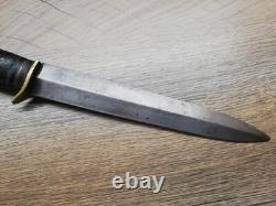 Vtg Ww2 British Taylor Eye Witness Sheffield Combat Trench Fighting Dagger Knife