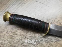 Vtg Ww2 British Taylor Eye Witness Sheffield Combat Trench Fighting Dagger Knife