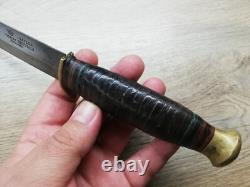 Vtg Ww2 British Taylor Eye Witness Sheffield Combat Trench Fighting Dagger Knife